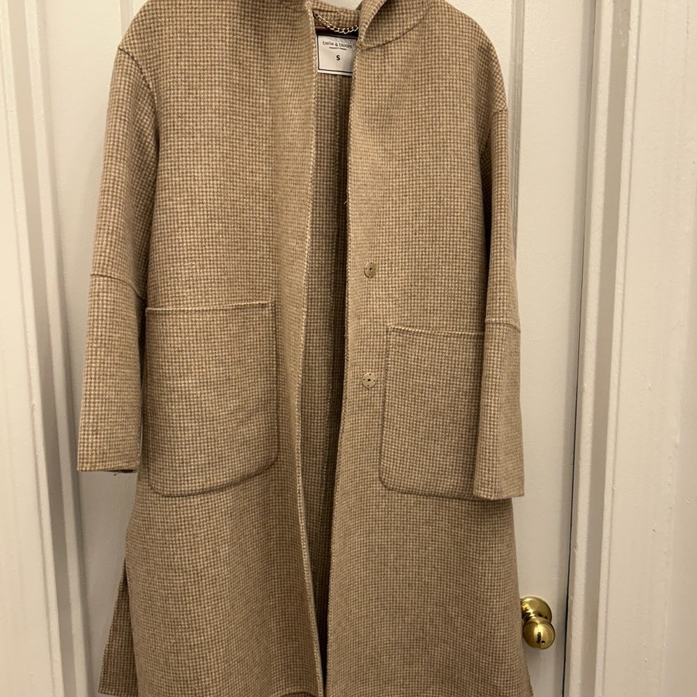 Women's Tan Pea Coat